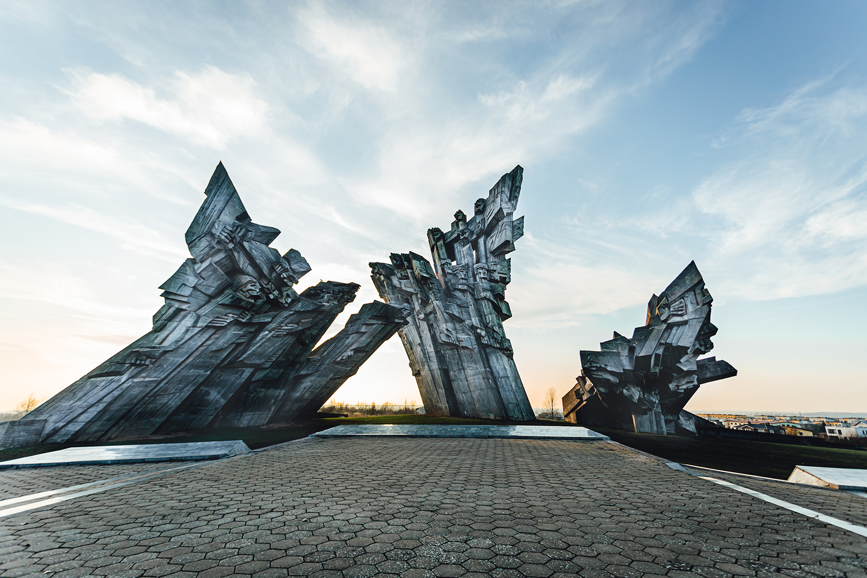 Monument of The Ninth Fort in Kaunas, Lithuania