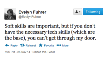 Evelyn Fuhrer tweet: 