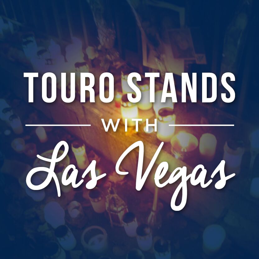 Touro stands with Las Vegas